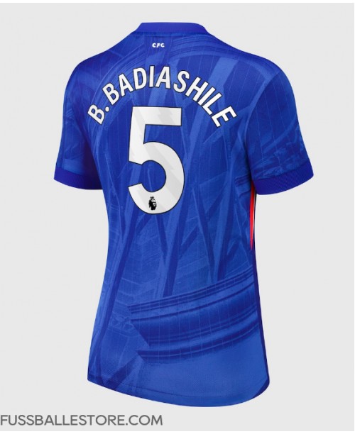 Günstige Chelsea Benoit Badiashile #5 Heimtrikot Damen 2025-26 Kurzarm Günstige Chelsea Benoit Badiashile #5 Heimtrikot Damen 2025-26 Kurzarm